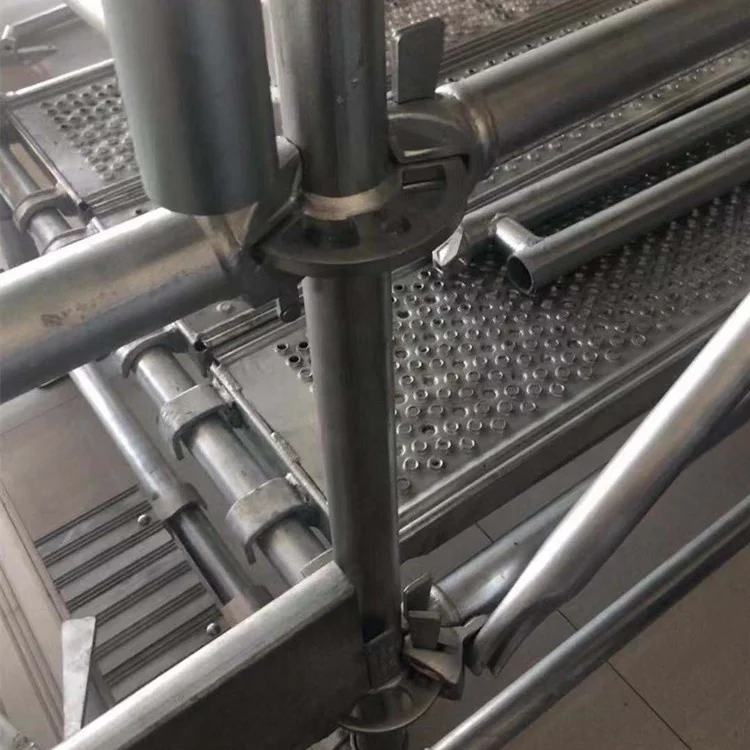 Heavy Duty Industrial Design Central Ring Lock Scaffolding System Hot Dip Galvanized Steel Cuplock and Ringlock Variants