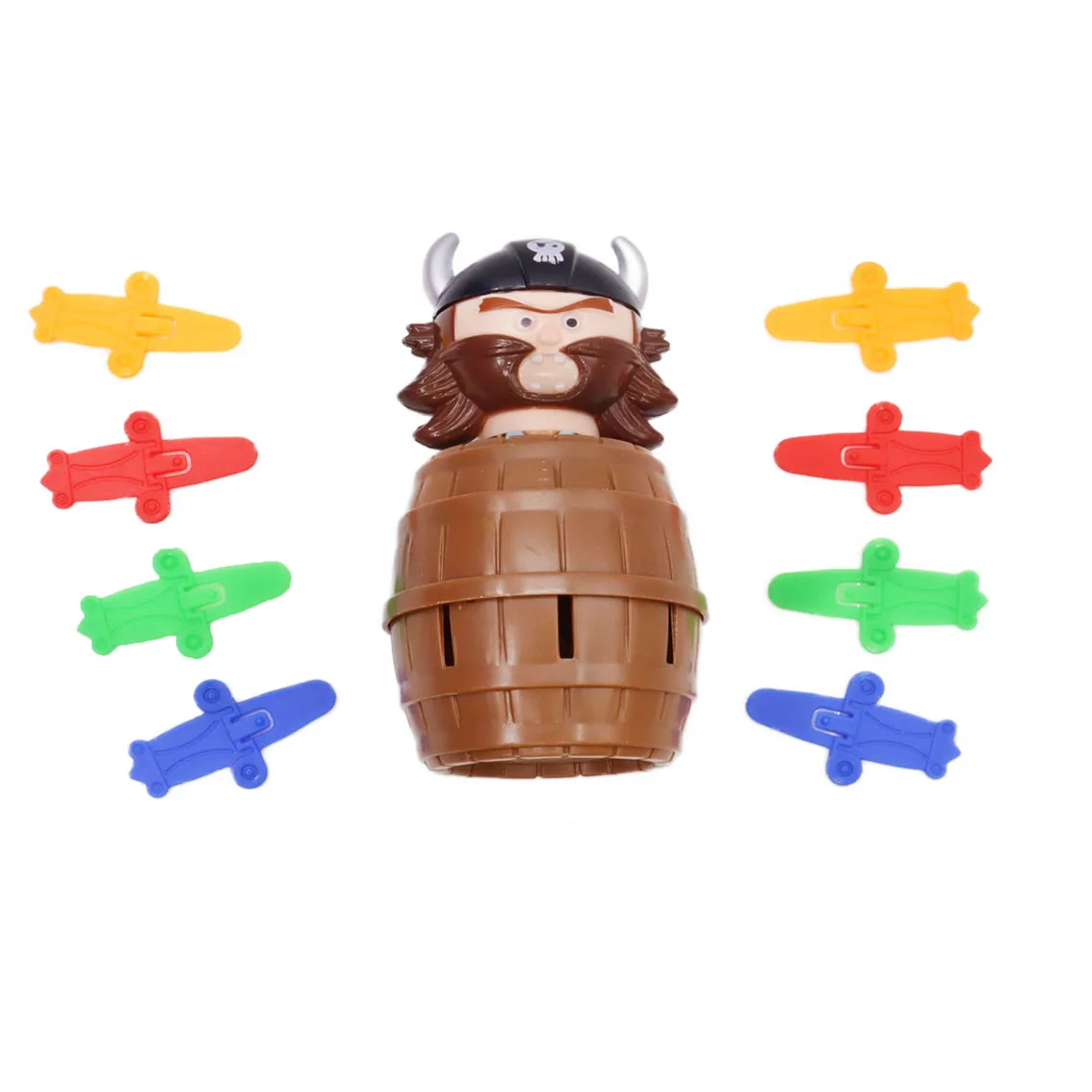 Pirate Funny Barrel Novelty Toy Bucket for Kids and Adults Pop Up Pirate Game Child Party Board Game