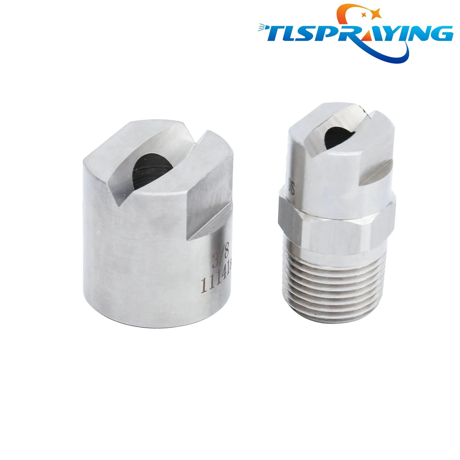 Hot sale flat fan nozzle sprayer cleaning vee jet spray nozzle spray 1/4 inch thread BSPT or NPT Support customization
