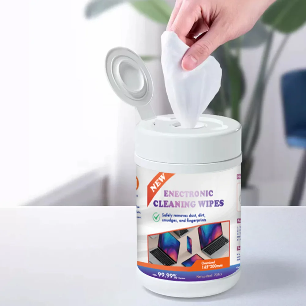 Factory wholesale glass smartphone mobile phone screen cleaning wipes for screen