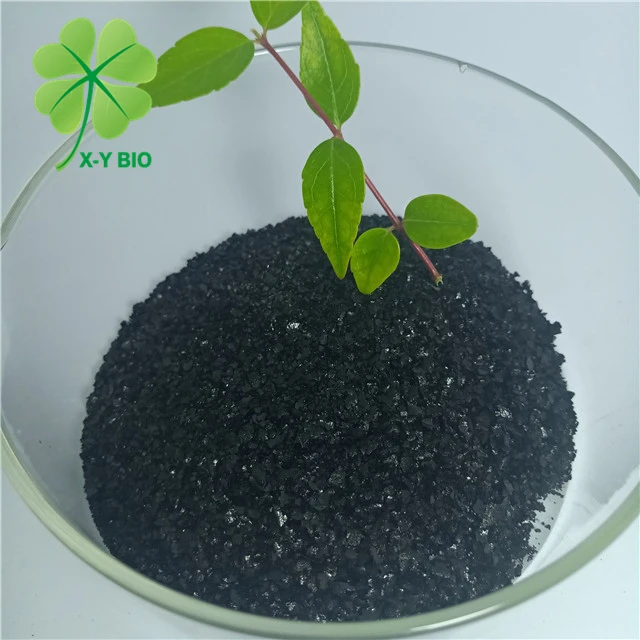 XYBIO Hot Selling Agriculture 100% Water Soluble Mineral Potassium Fulvic Acid Shiny Flakes 60%Min