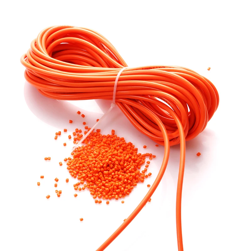 Polyvinyl chloride compound 100% pure PVC plastic Raw material granules for cable and wire