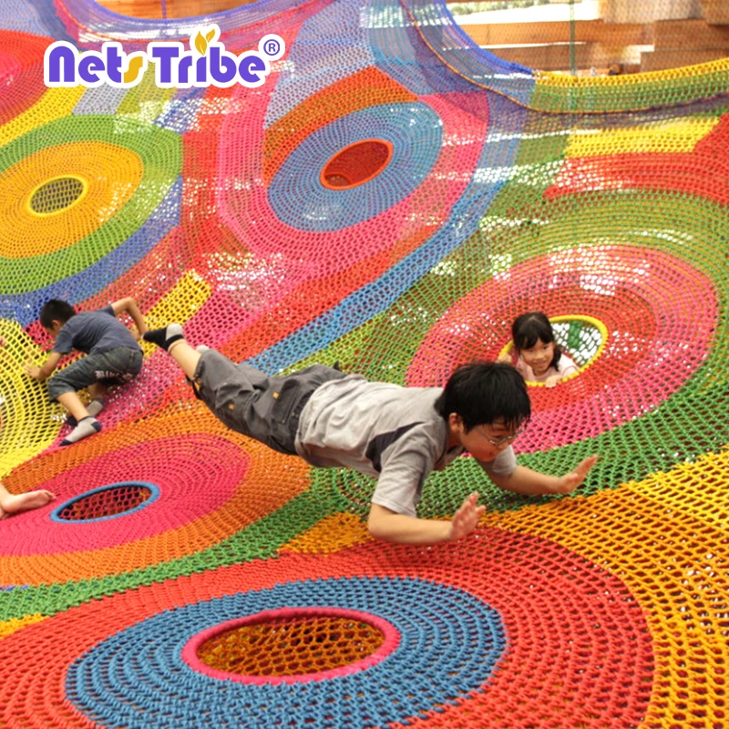 Factory climbing nets and other amusement park  products for kids playground with CE certification