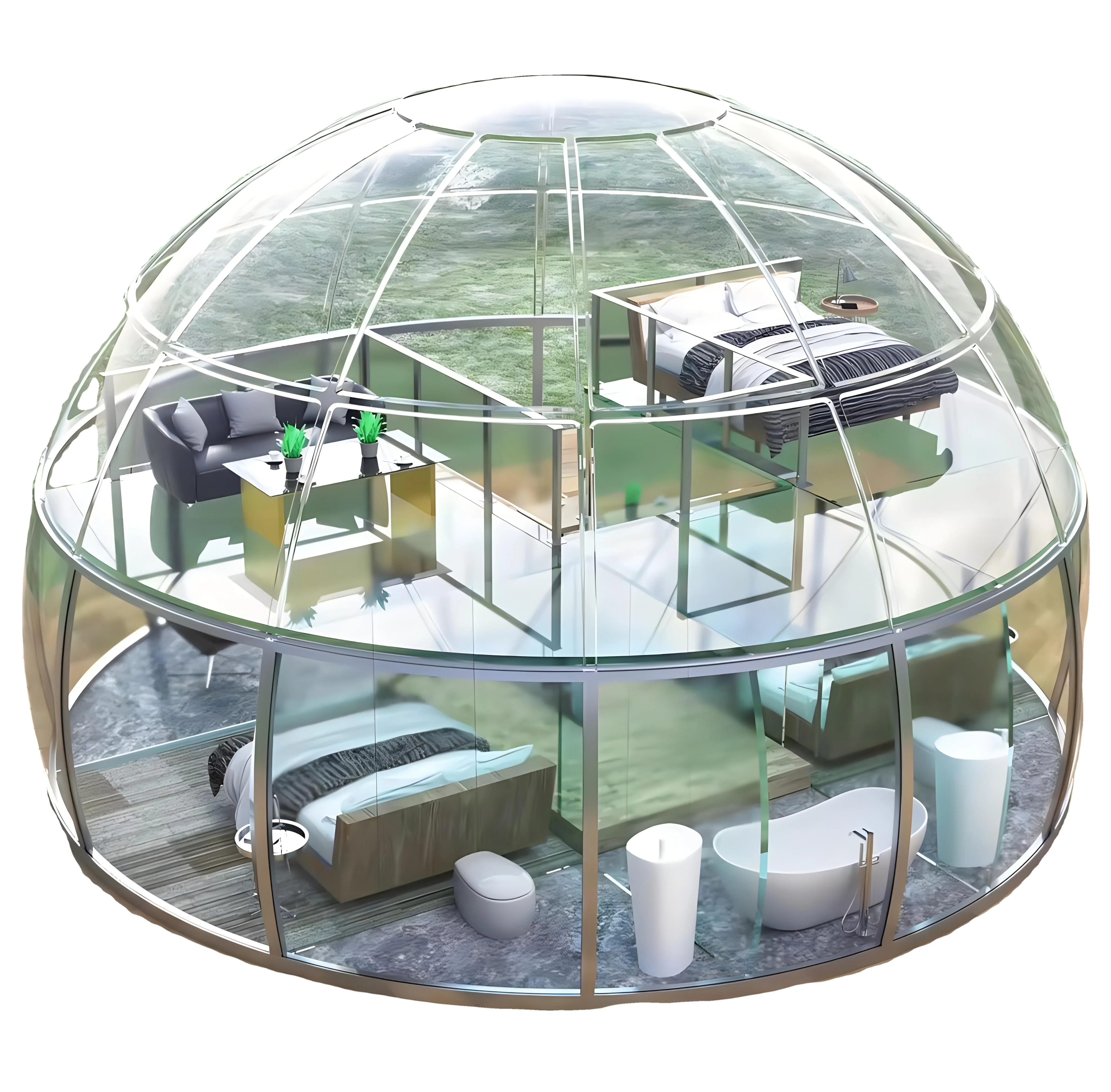 Starry sky sunlight house clear sky house sunshine house sunshine building