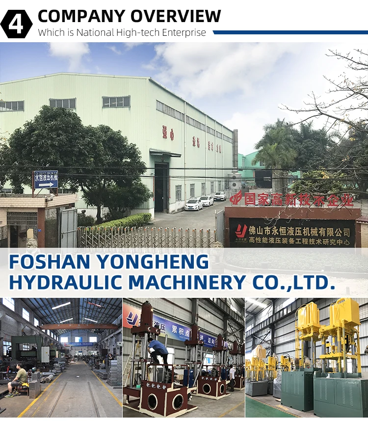 Yongheng Hydraulic Y28-120Ton PLC Control Electric Stainless Steel Bowls Aluminum Pots Drawing Hydraulic Press