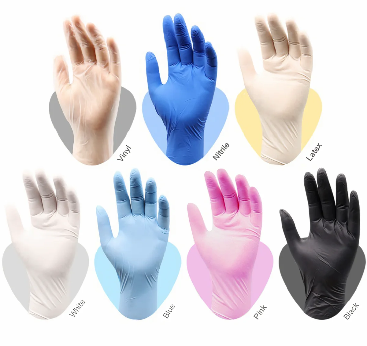 Wholesale Black Purple 4 5 6mil Disposable Mechanic Heavy Duty Powder Free Nitrile Rubber And Latex Sandy Safety Gloves