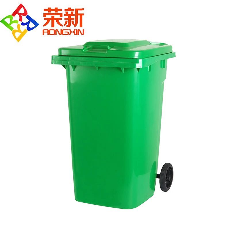 2 wheels 240L Waste container plastic dustbin