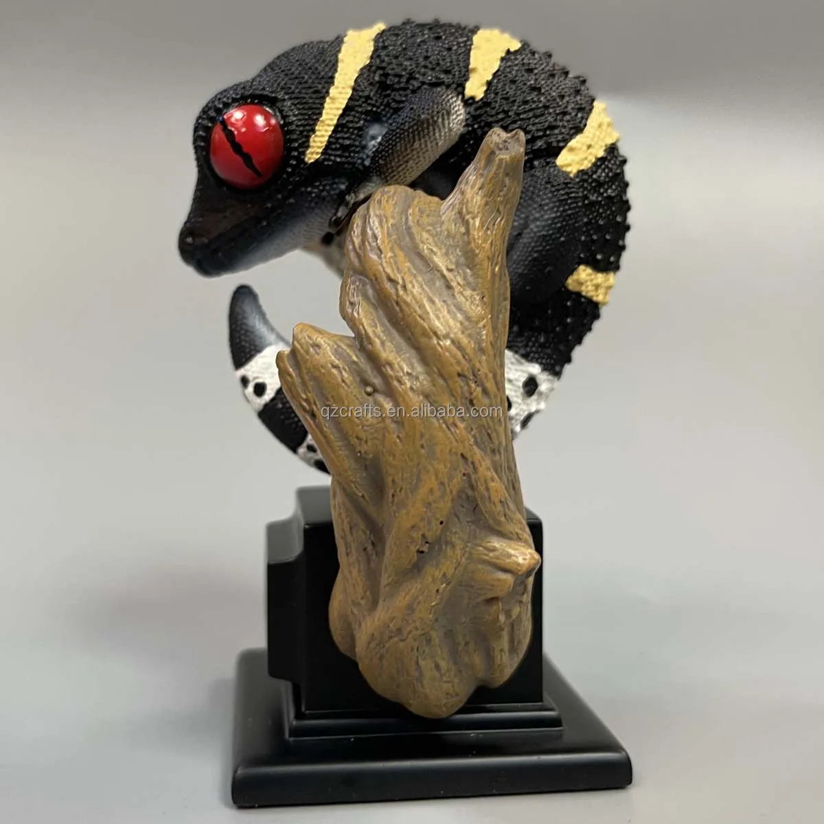 One Piece Polyresin Cute Gecko Statue For Gifts