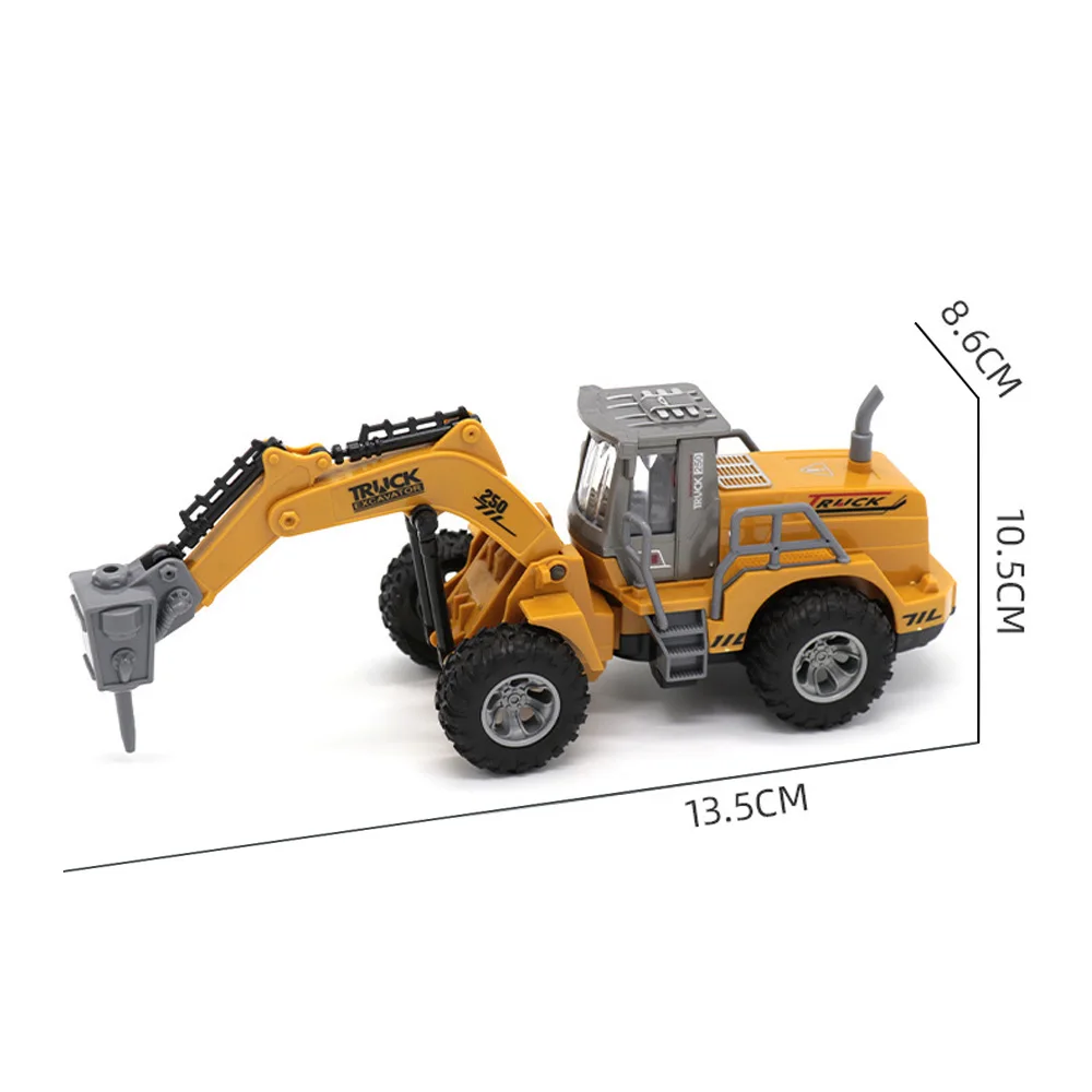 high quality 4 channel remote agricultural toy vehicles rc excavator truck toy