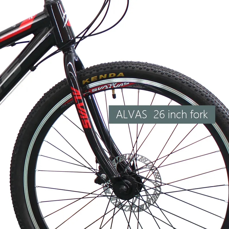 ALVAS Tandem Bicycle 26 inch 3*7 speed Line Pulling Disc Brake Urban leisure Scenic spot leasing Family cycling Unisex