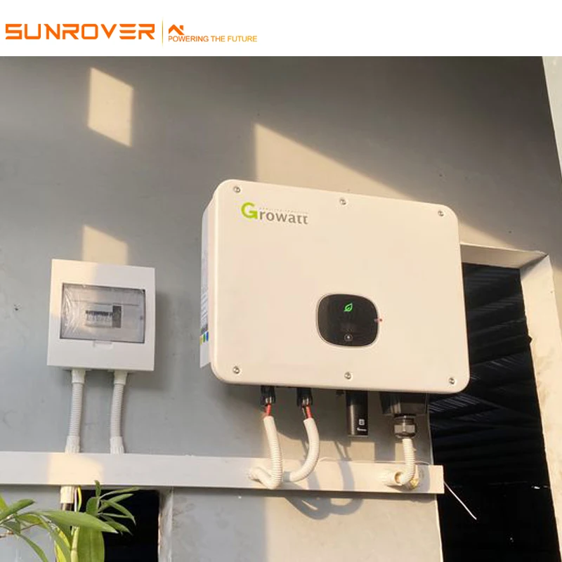 Growatt on grid system MID 15-25KTL3-X 15KW 20KW 25KW grid tie inverter for home use