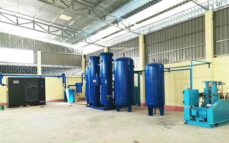 Filling station solution high quality&purity 95% 98% Containerization 30Nm3/h O2 psa oxygen generator medical equipment
