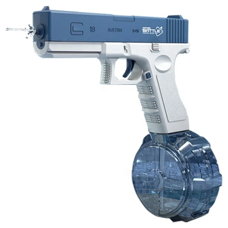 HD Gun Toy Electric Nozzle High Pressure Mini Shooter Orb En Plastique Large Capacity Backpack Shooting Long Range Water Pistol