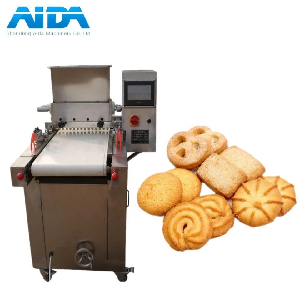 automatic mini biscuit cookie depositor machine Industrial Rotary Cookie Biscuit Making Machine For Supplier