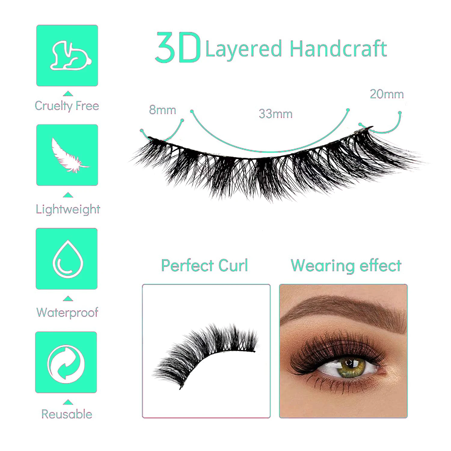 Tape Book Light Individual Supplies Volume Magnetic Diy Trays Lift Extensions Kit Cluster Mink Strip Lashes Wholesale