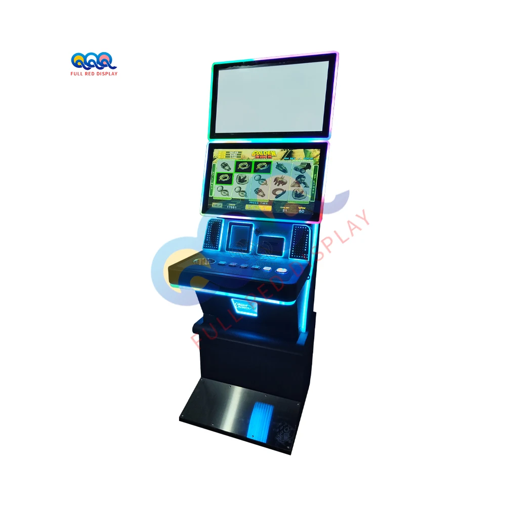 23.6Inch  Double Monitors Japan Arcade Arcade Cabinet Bare Empty Metal Lotto Game Machine Cabinet for Multi Game