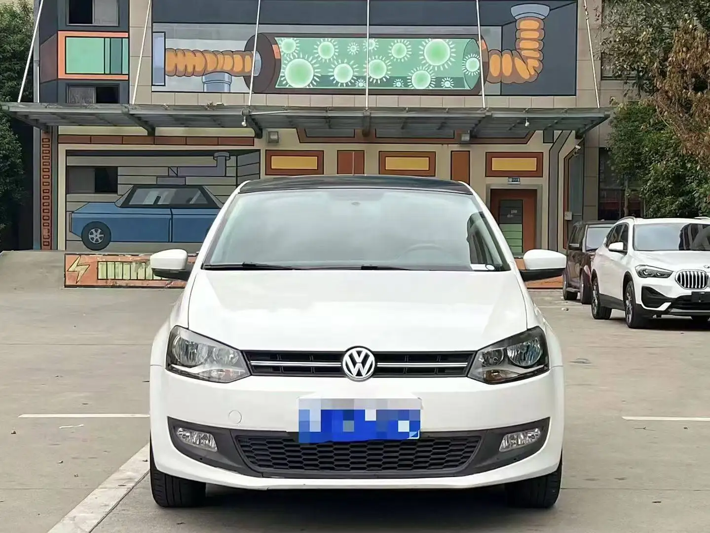 2013 Volkswagen POLO 1.4L хэтчбек коробка передач для подержанного автомобиля алюминиевый сплав багажник задний бензиновый импортный седан