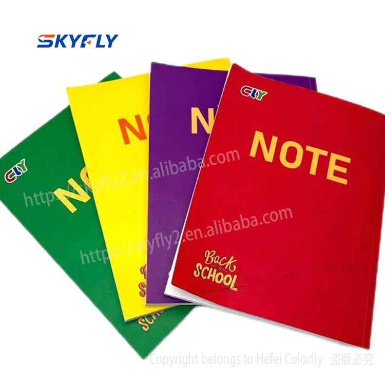 A5 New Custom printing notebook school Cheap Bulk18x24 spiral notebooks wholesale best quality exercise book supplie for student