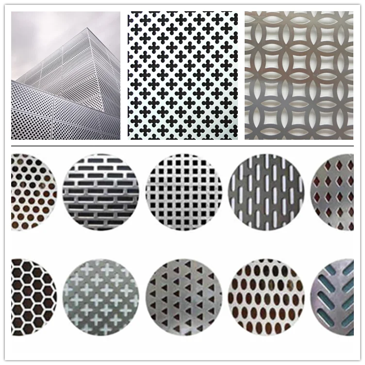 Small hHole Stainless Steel Perforated Metal Sheet Star Perforated Metal Panel Perforated Strip Galvanized Sheet Metal