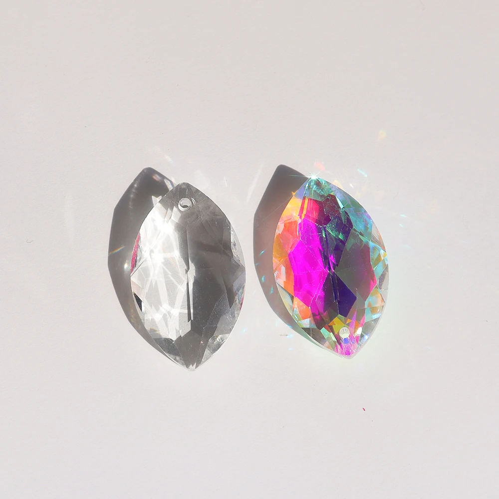 K9 prism crystal Crystal Lighting Lamp Pendant Beads Raindrop SunCatcher For Jewelry Making