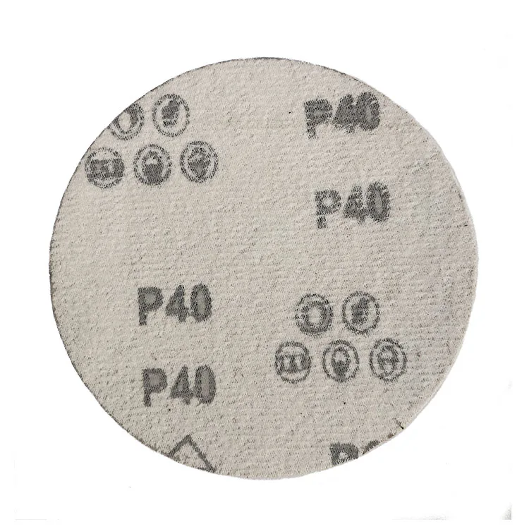 6inch Grit40 Aluminum Oxide Hook&Loop Round Sand Paper 150mm Sanding Discs Abrasive paper Dry Grinding Wood Metal