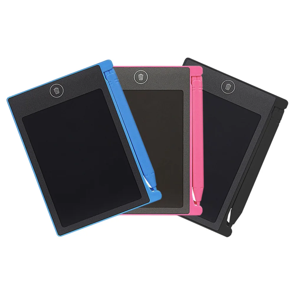 4 ЖК-дисплей писатель безбумажный электронный блокнот планшет пишущая доска для рисования детей Картина забавная развивающая игрушка рисунок игрушки