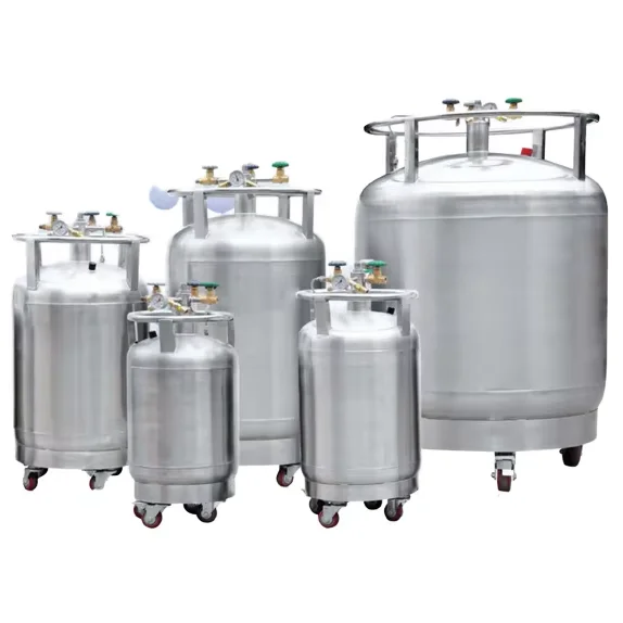 YDZ-50 Self-Pressurized 50L Liquid Nitrogen Cryogenic Tank Chemical Storage Equipment at Competitive Price