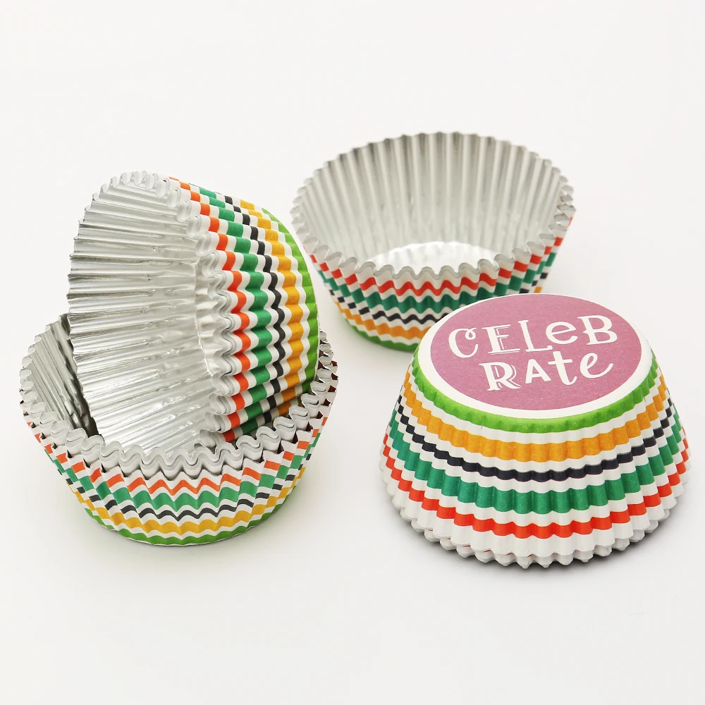 cupcake  new years eve party decorations Baking & Pastry Tools aluminium forred  cupcake molded