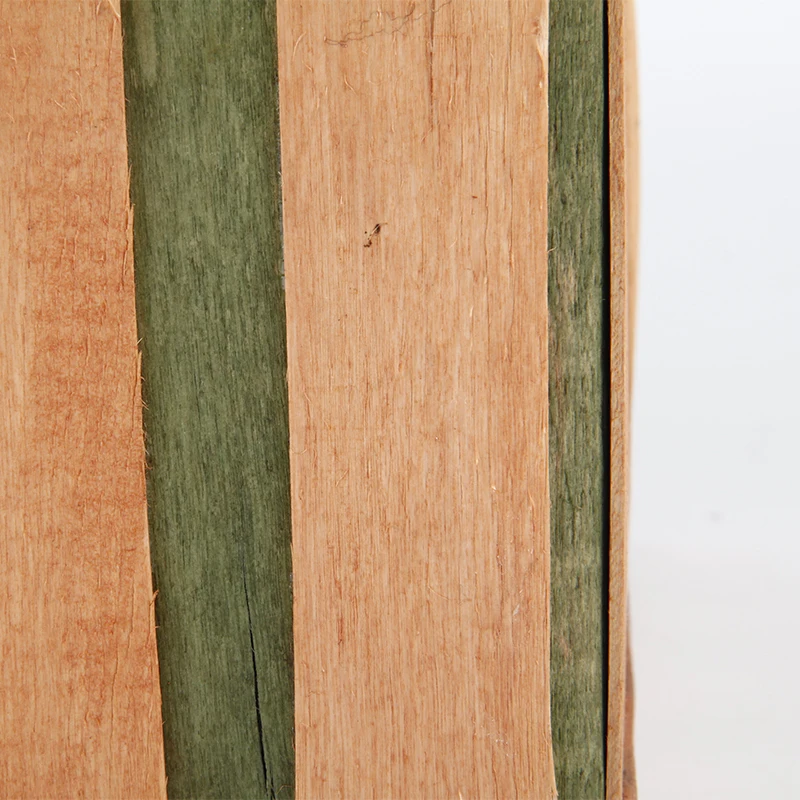 Decorative Woven rect. woodchip Desk storage basket box for books toy clothes storage