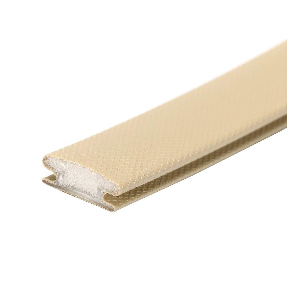 PVC hard and soft sealing strip weatherstip for wooden door bottom