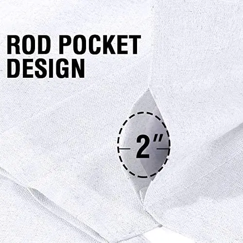 Современные теплоизолированные белые однотонные занавески из льна для отеля и гостиной