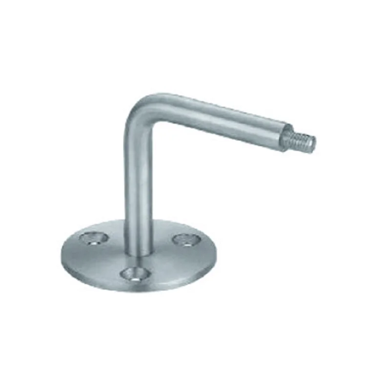 Round pipe 316 304 inox handrail support balustrade brackets stainless steel handrail bracket