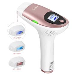 Mlay New 500000 Shots Home Use Mini Ipl Hair Removal Device With 3 Functions Lamps