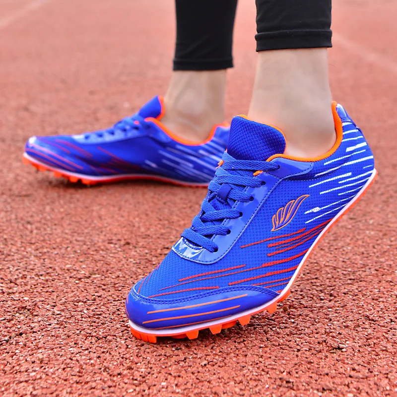OEM ODM Custom Professional Long Jump Spikes Track and Field Shoes for Men Women Children Kids Boys Girls