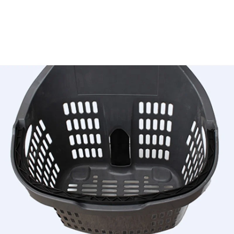 Dragonshelf Customized Colorful pp Small Size Carry Single-Handle Plastic Basket