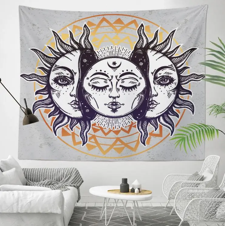 New Design Custom Factory Directly Supply Print Mandala Tapestry Bohemian Tapestry