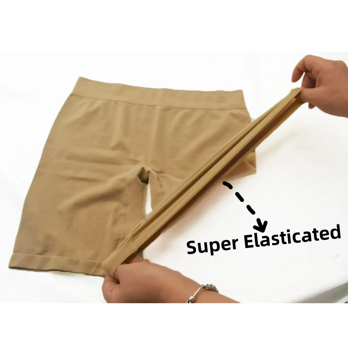 Anti Chafing Slip Shorts pants Tummy Control Hight-Waist Body Shaper Girdle Shorts for Women Thigh Under Dresses Underwear