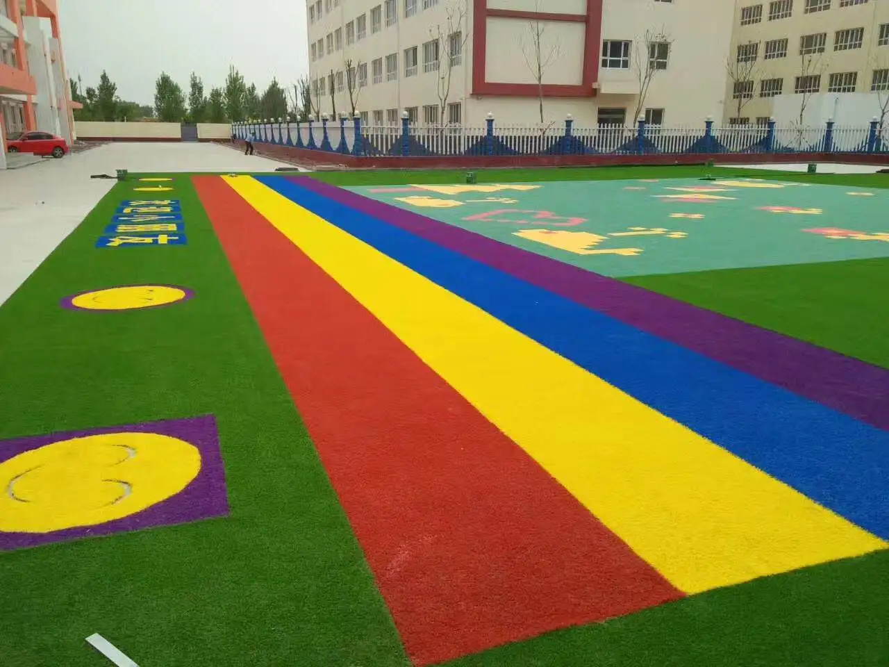 landscape artificial grass