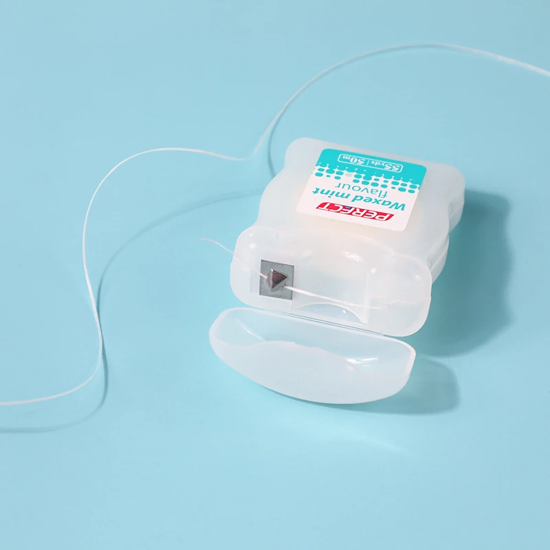PERFECT High Eco Friendly Biodegradable Bamboo floss 50M waxed dental floss