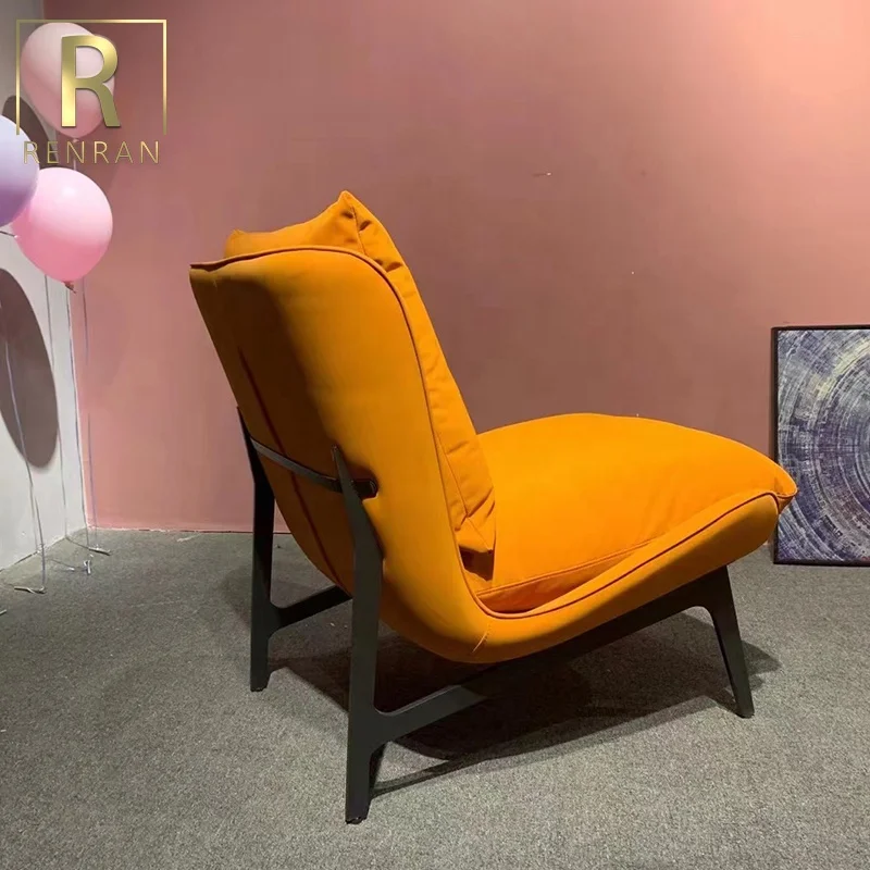 Light luxury single sofa leisure chair balcony apartment minimalist design tiger chair Nordic lazy living room leisure chair