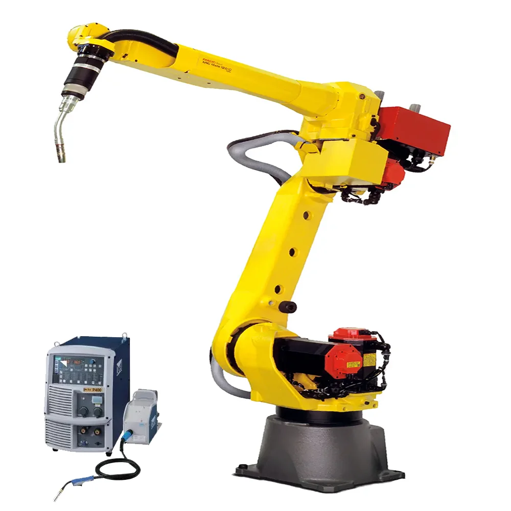 Лазерная машина FANUC ARC Mate LR 200ID /7L с TIG OTC DP400 сварочный аппарат для дуговой сварки металла алюминиевая сталь и т. д.