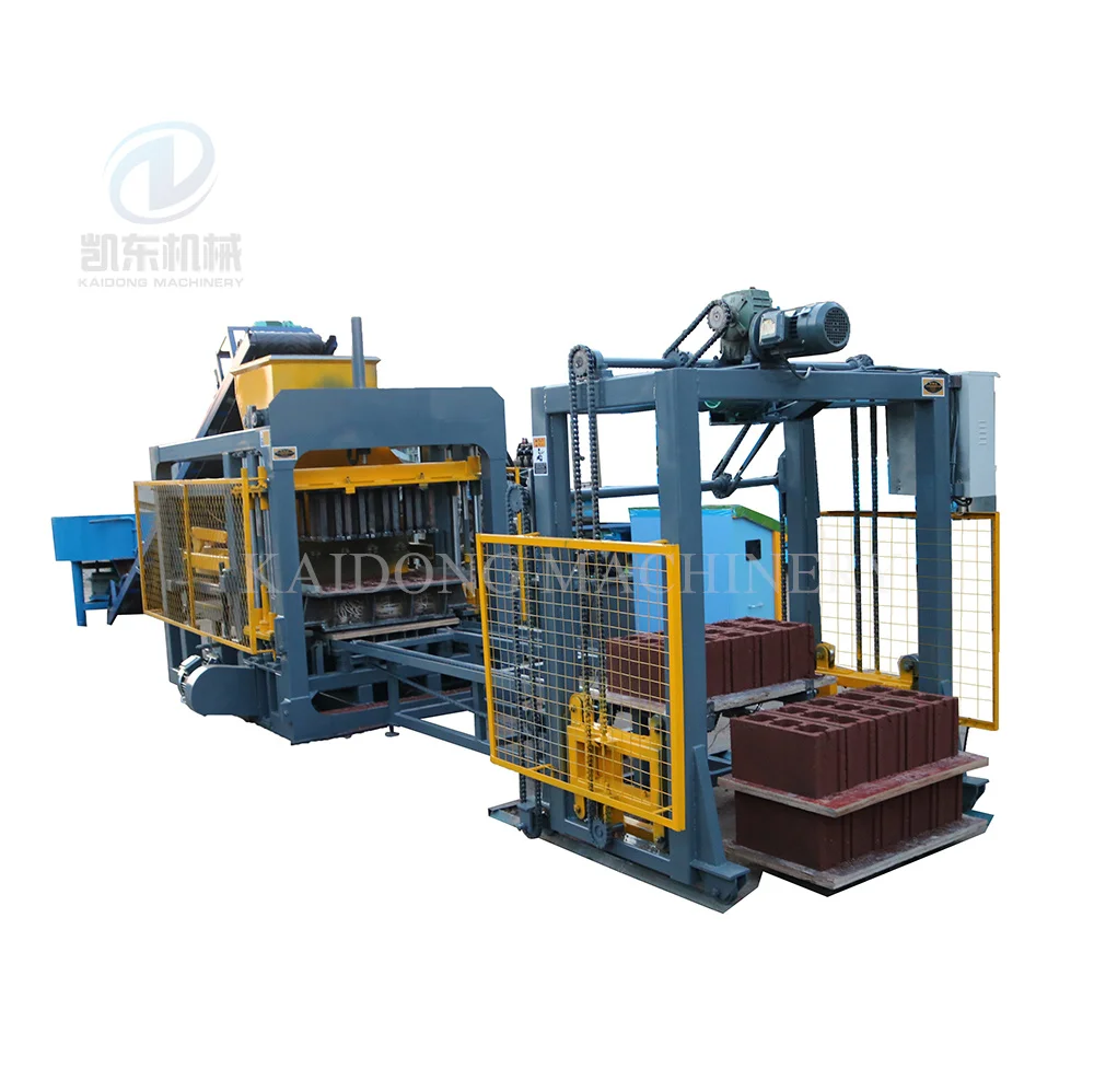 Kaidong Qt4-15C Automatic Brick Making Machine Block Making Machine for Sale