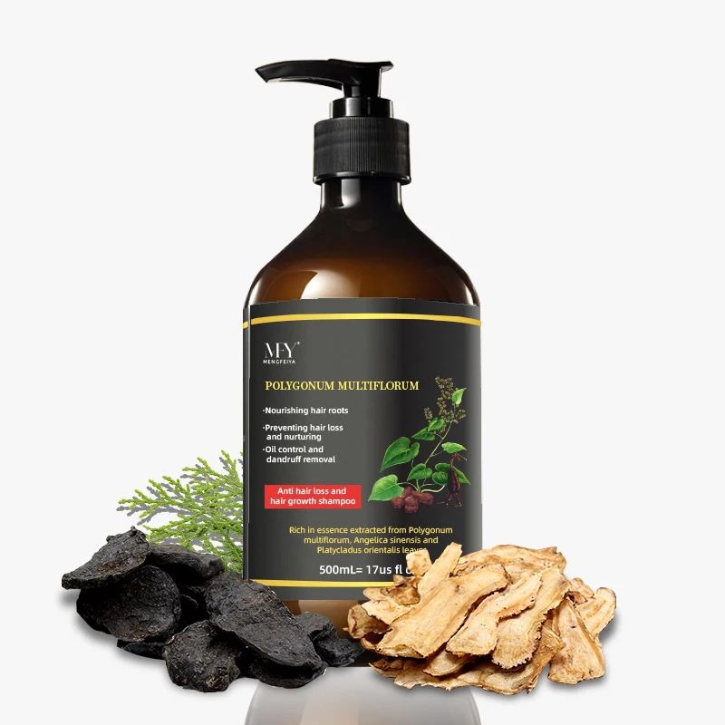 Plant extract anti-dandruff oil control hair follicle treatment shampoo anti hair loss shampoo