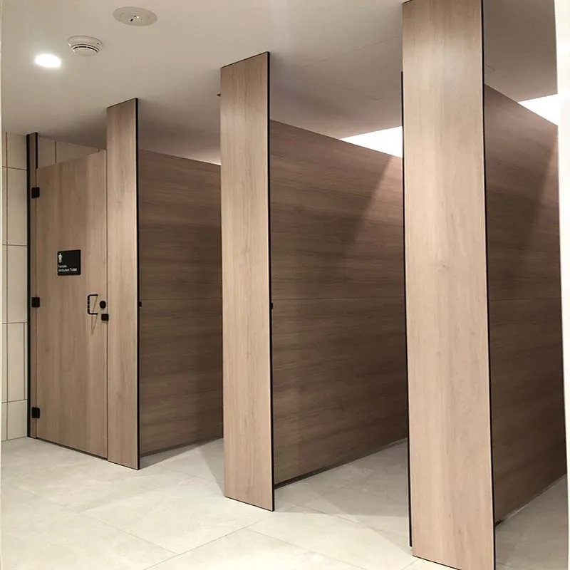 2024 New material Aluminum Honeycomb Panel Toilet Cubicle Doors For Public Toilet Stall In Atrractions