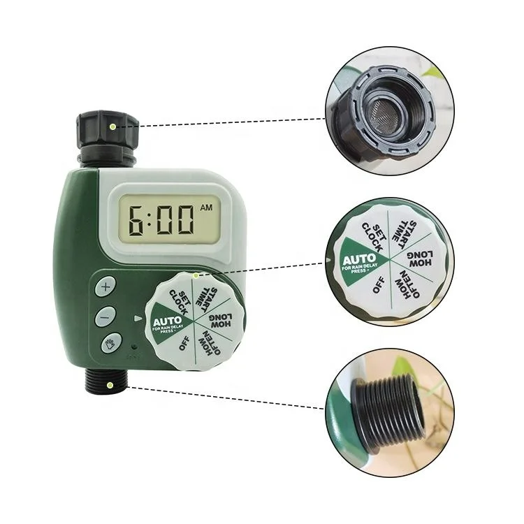 Garden Watering Timer Outdoor Garden Irrigation Controller Automatic Watering Device Outlet Programmable Hose Faucet Timer