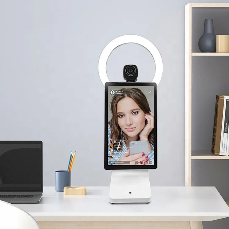 13,3 дюймовая Вертикальная HD-камера, android экран, youtube, рабочий стол, прямая трансляция, экран для прямой трансляции