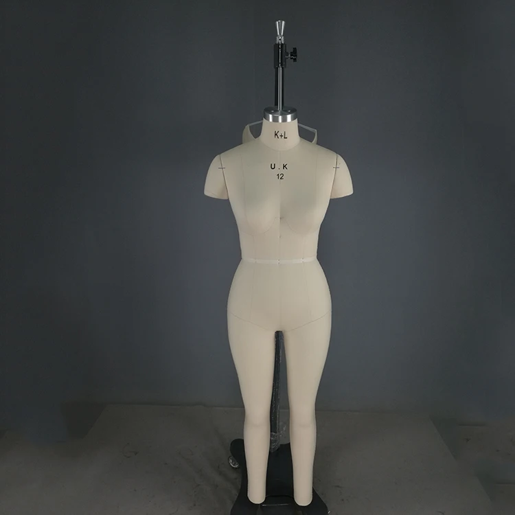 Missy 10 dummy mannequin dress form tailor full body measurements three-dimensional cutying model