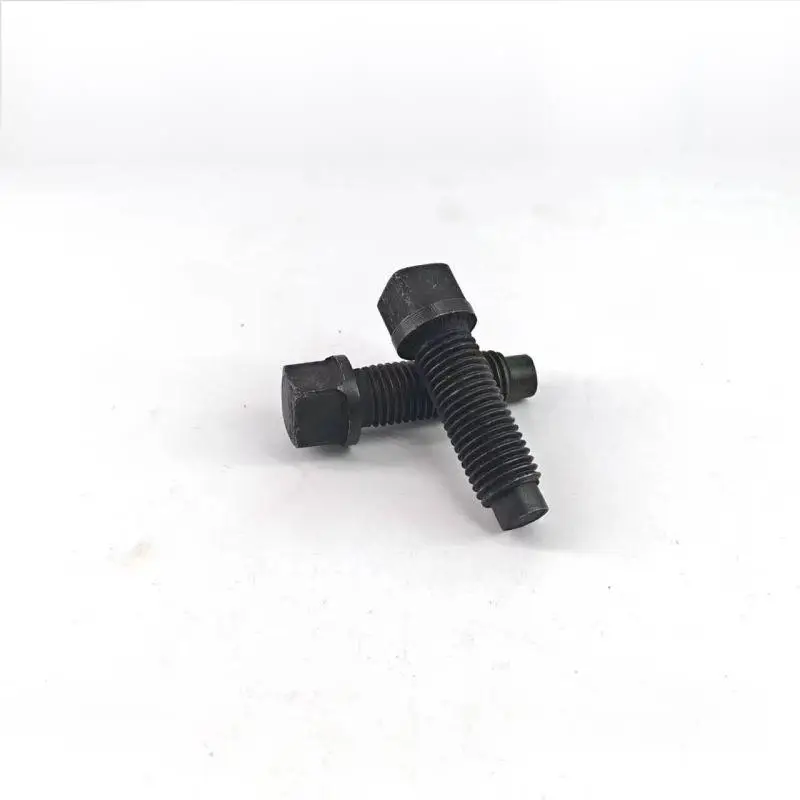 Custom Precision Custom Square Shoulder Bolt Steel Plating Square Head Screws Diesel Engine Spare Parts Captive Washer Cap Screw
