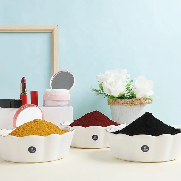 KingPowder 116R AS iso certificated factory makeup red iron oxide pigment
