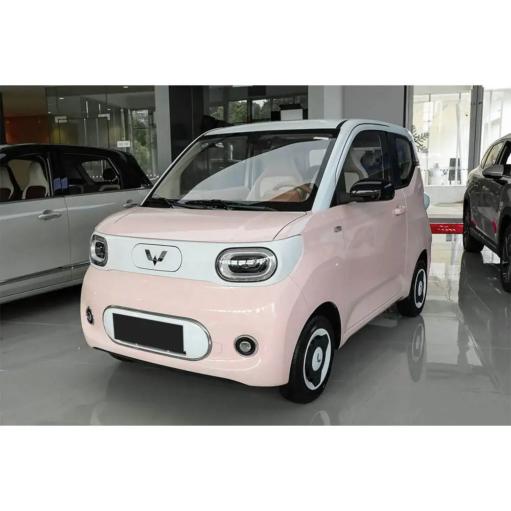 Wuling Hongguang чистый мини-Электромобиль 4-местный люкчбэк с литий-железо-фосфатным аккумулятором коробка передач
